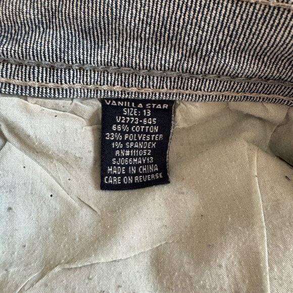 Vanilla Star Faded Distressed and Embellished Skinny Jeans - Picture 10 of 10